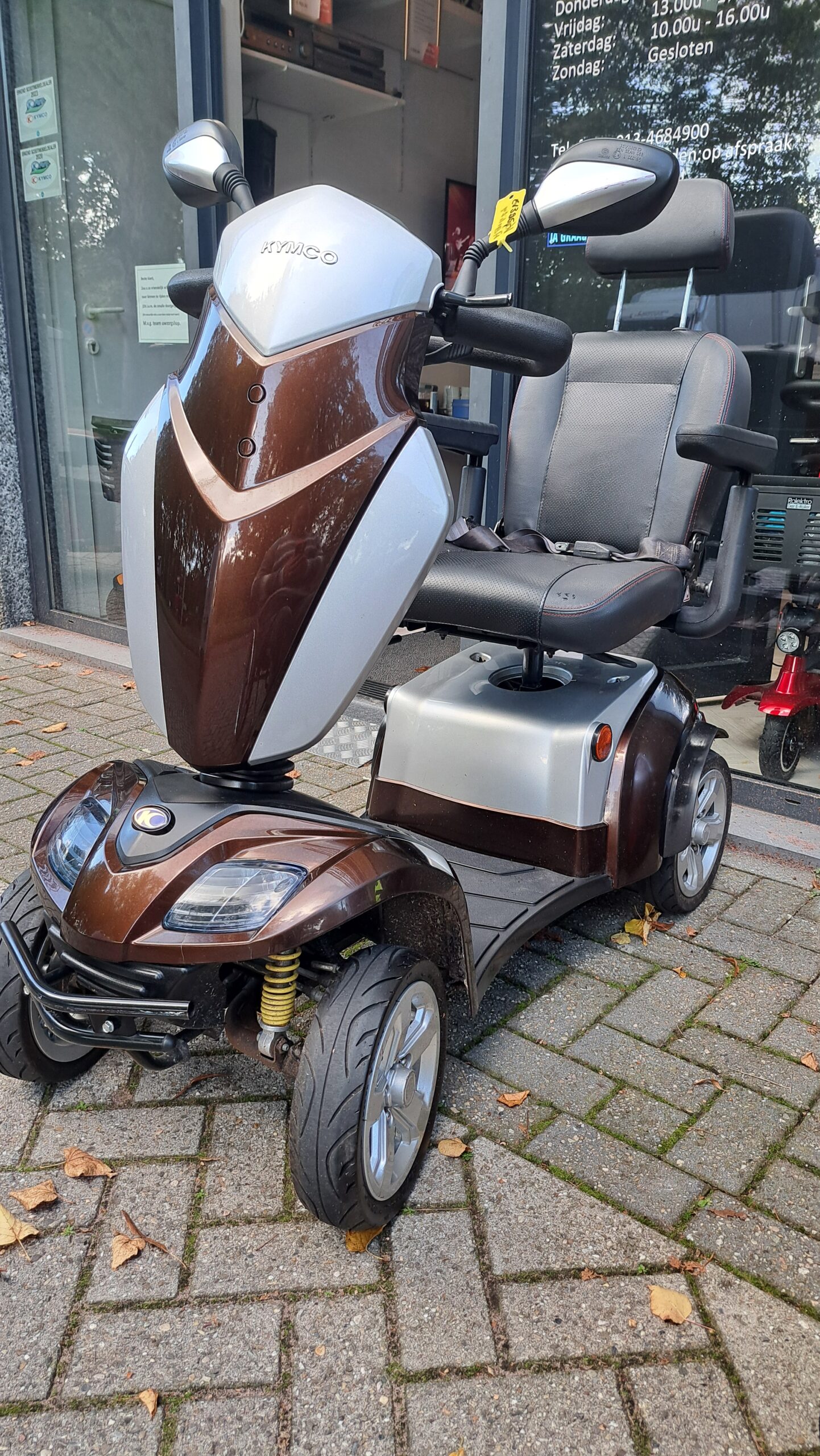 kymco scootmobiel scaled Gebruikte Kymco Agility scootmobiel